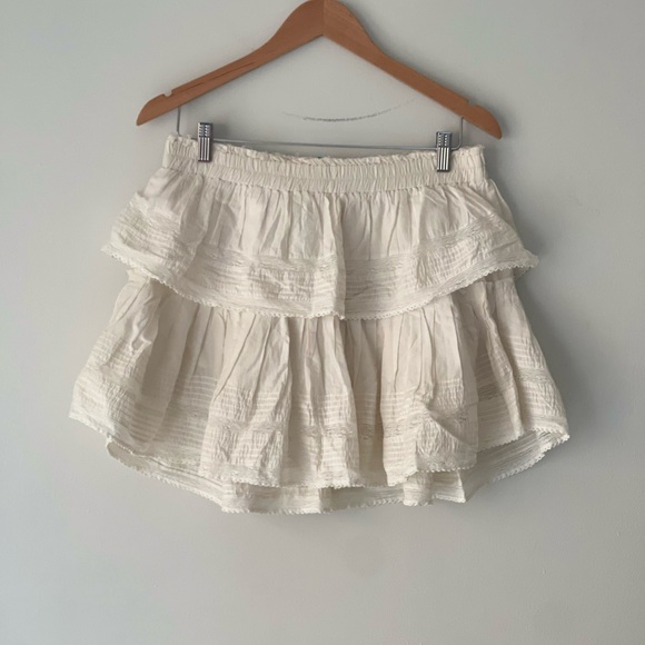 LoveShackFancy Ruffle Mini Heritage Skirt - Picture 9 of 15